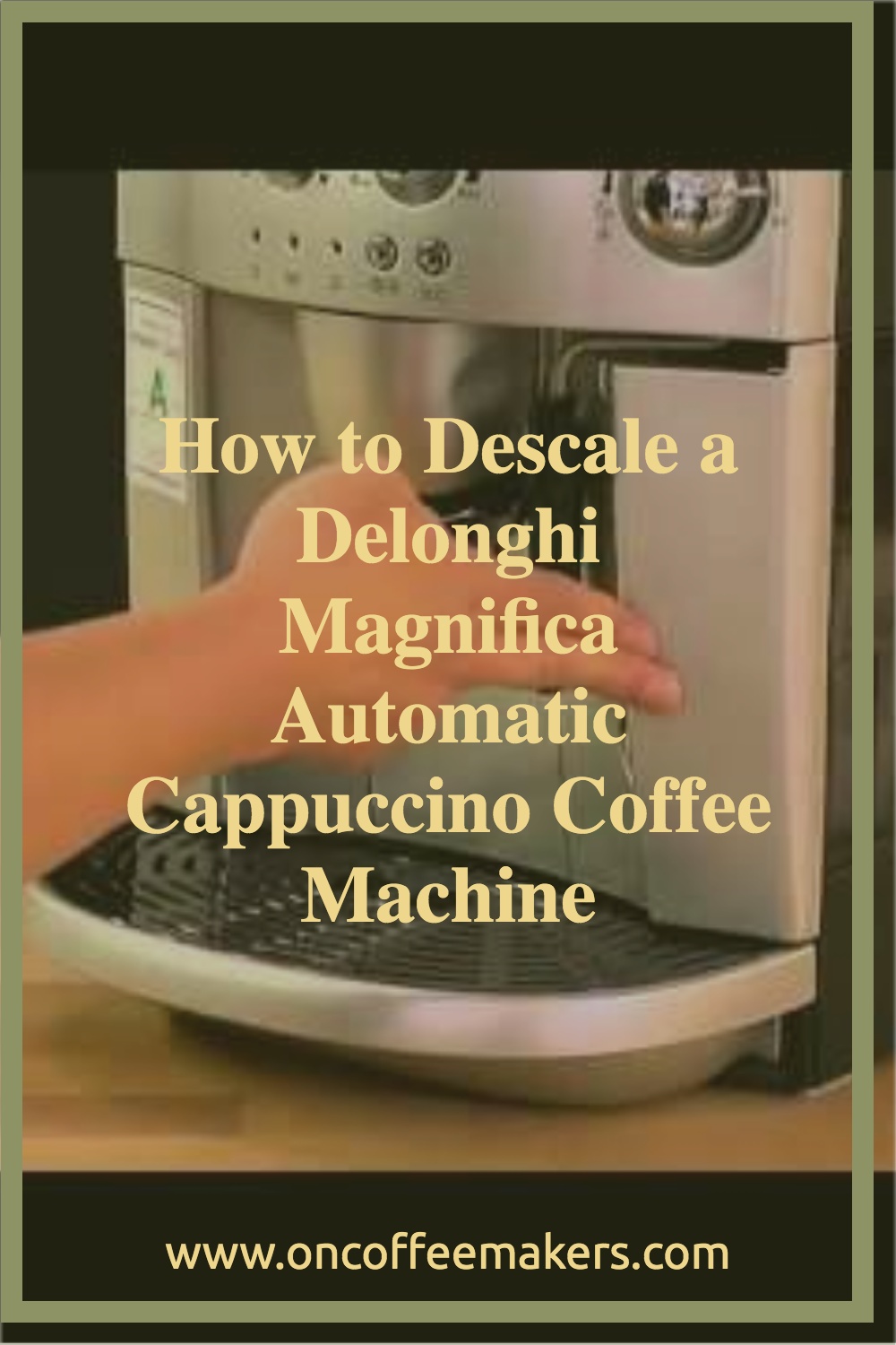 How to descale your De'Longhi Magnifica 