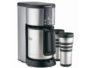 Stay or go coffee maker